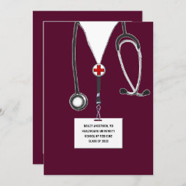 Sjukvårdsskolans Studentfest Inbjudningar