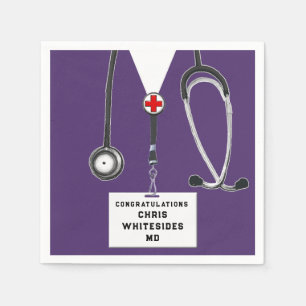 Sjukvårdsskolans Studentfest Pappersservett