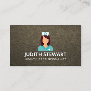 Sjukvårdsspecialist   Nurse Icon Visitkort