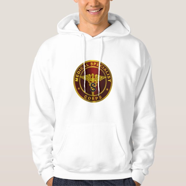 Sjukvårdsspecialistkår Hoodie (Framsida)