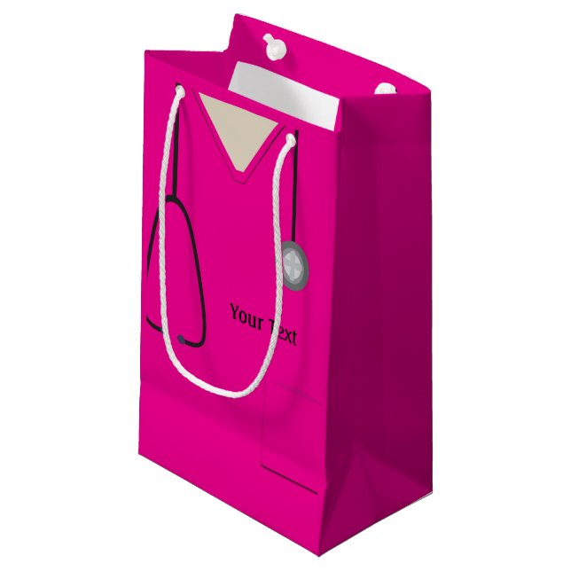 Sjukvårdssporten Doktor Nurse Shock rosa Sml Gift  (Framsidan Vinklad)