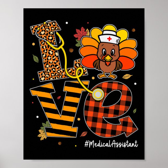 Sjukvårdsstudentsjuksköterska: Turkiets Thanksgivi Poster (Framsidan)