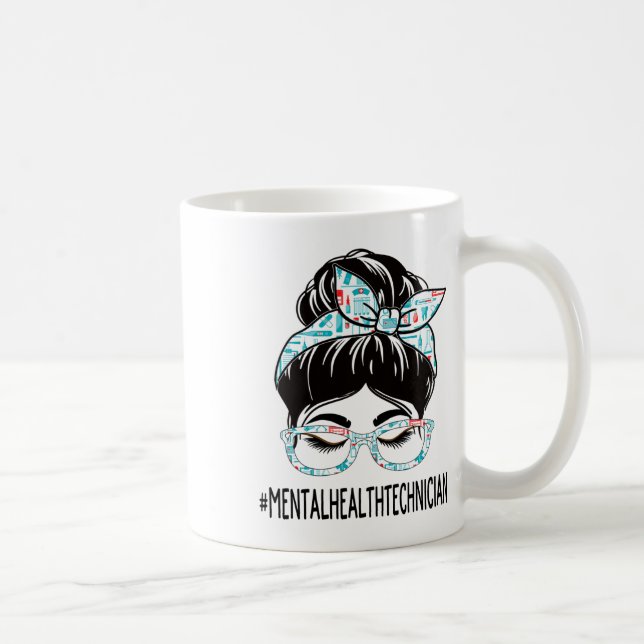 Sjukvårdstekniker Veckoutvärdering Kvinnor Messy B Kaffemugg (Höger)