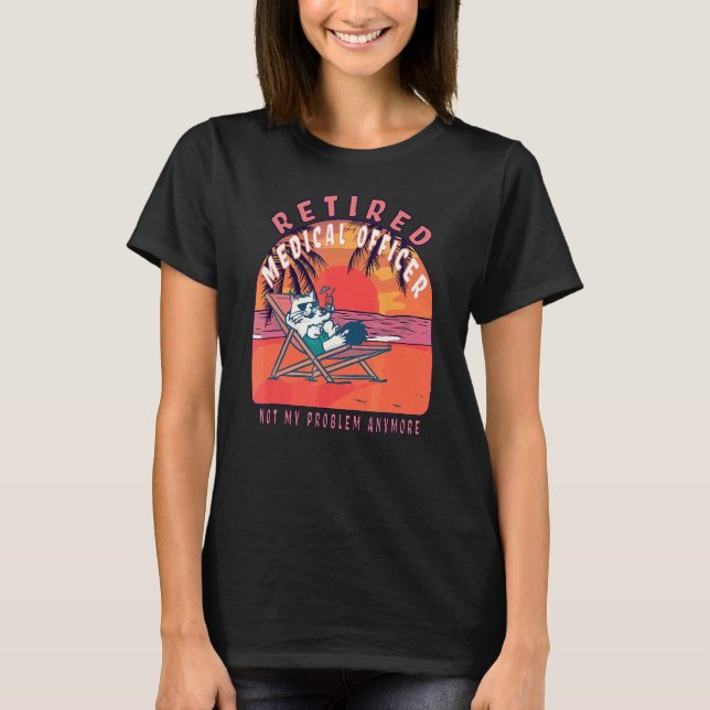 Sjukvårdstjänsteman Vintage Pension T Shirt (Framsida)