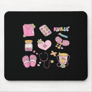 Sjukyrke Doodles Co. Nurse Doodles Kvinnor Musmatta