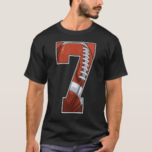 Sjunde 7:e födelsedag, sju år gammal t shirt
