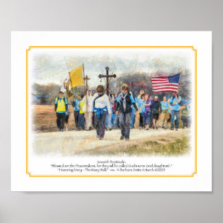 Sjunde beatituden Storlek 8 x 10 Poster