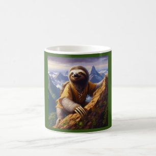 Sjunde bergsklimatet kaffemugg
