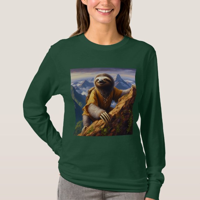 Sjunde bergsklimatet t shirt (Framsida)