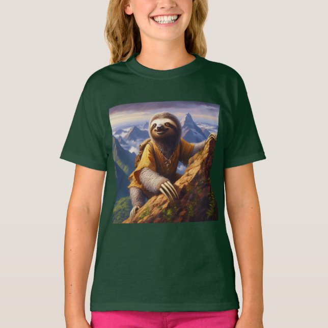 Sjunde bergsklimatet t shirt (Framsida)