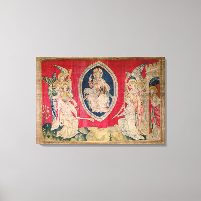 Sjunde förseglingen canvastryck (Framsida)