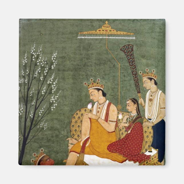 Sjunde inkorgen av Vishnu som Rama-Chandra Magnet (Framsidan)