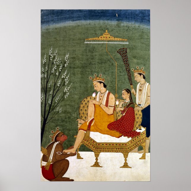 Sjunde inkorgen av Vishnu som Rama-Chandra Poster (Framsidan)