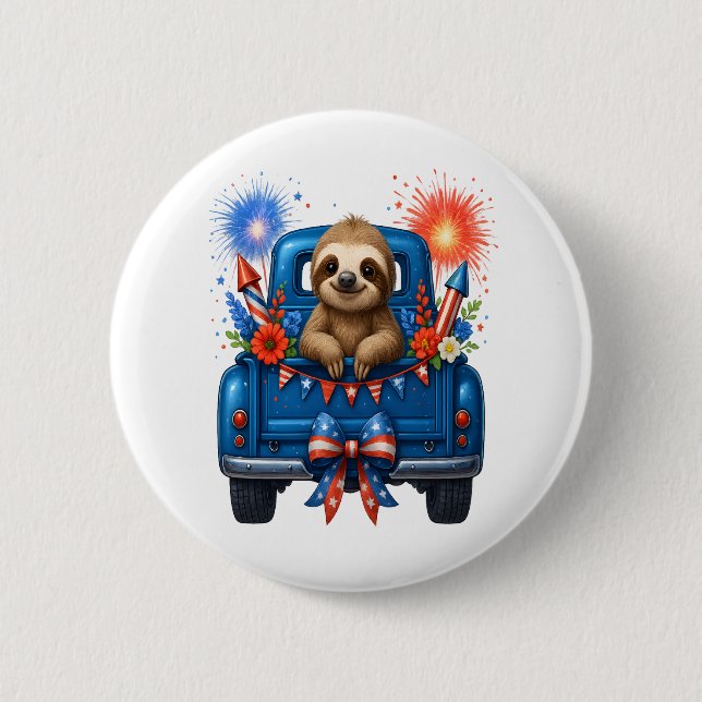 Sjunde juli, USA Knapp (Framsida)