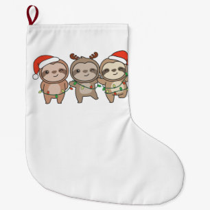 Sjunde juljuren Kute Sloth Stor Julstrumpa