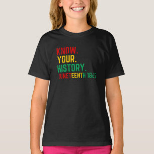Sjunde känn din historia t shirt