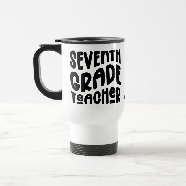 Sjunde Klass Lärarens Typografi Design Resemugg (Vänster)