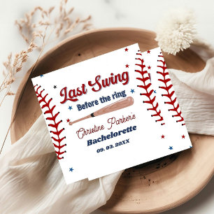 Sjunde sessionen före Baseball Bachelorette i ring Pappersservett