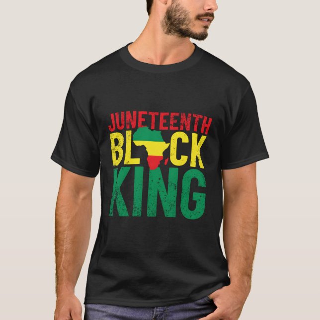Sjunde svarta Kung för S junde T Shirt (Framsida)