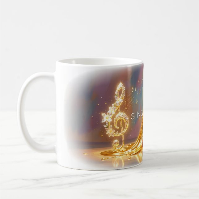 Sjung Din Själ Musikaliska Muser Mugg (Vänster)