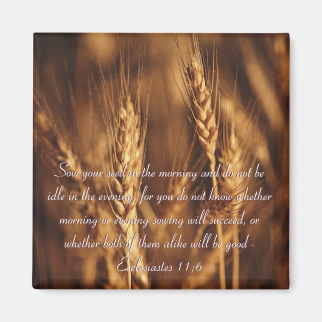 Sjung ditt frö..- Magnet (Framsidan)