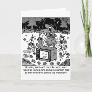 Sjung runt mikrovågen kort