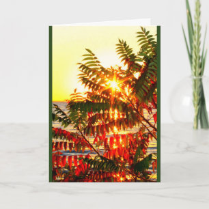 Sjung varmt Önskemål på din väg! Helgkort