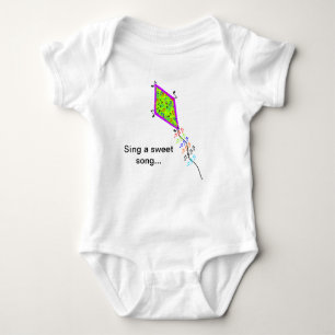 Sjunga A Sweet Sång Musik noter Kite Infant Shirt Tee