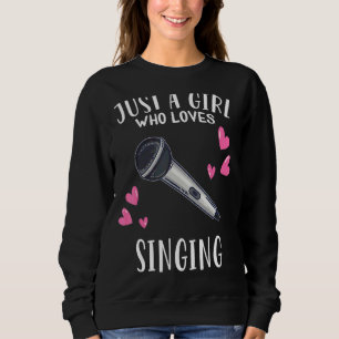 Sjunga bara en flicka som Kärlek sjunger T Shirt