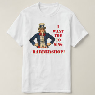 Sjunga Barbershop Tee