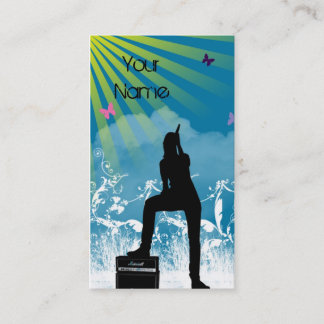 SJUNGA det den HÖGA visitkorten Visitkort