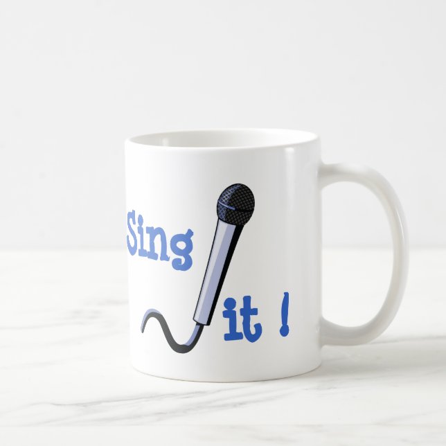 Sjunga det! kaffemugg (Höger)