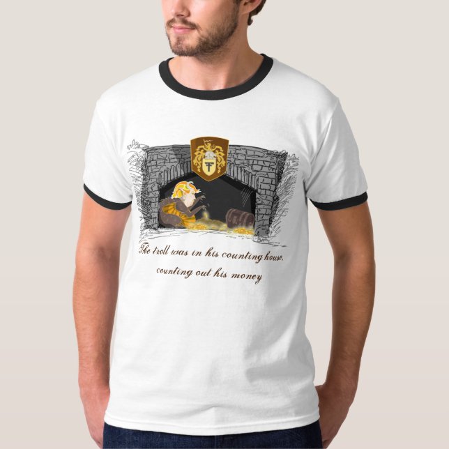 Sjunga en sång av sixpencen t-shirt (Framsida)