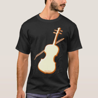 sjunga fiolin t shirt