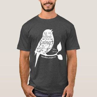 Sjunga för kristna t-shirt-citattecken t shirt
