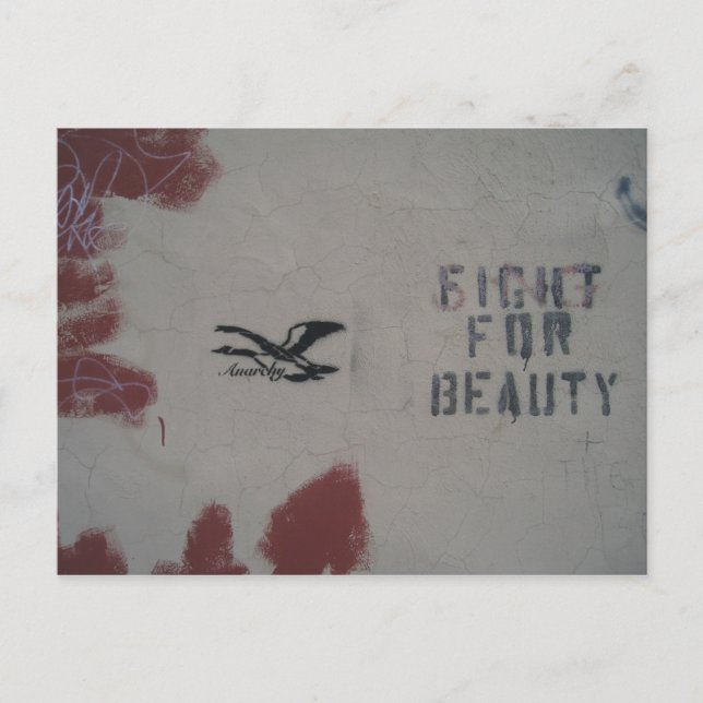 Sjunga för skönhet vykort (Framsida)