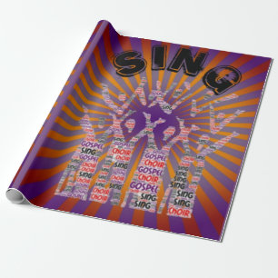 Sjunga Gospel Music Choir Presentpapper