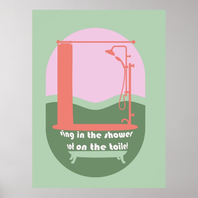 Sjunga i skuvens fina badmurskonst poster (Framsidan)