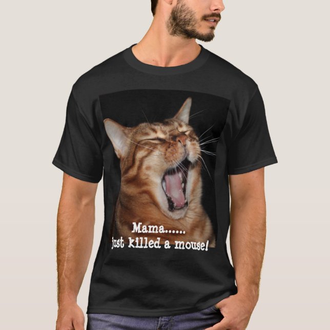 Sjunga manar för parodi för sång för Bengal T Shirt (Framsida)