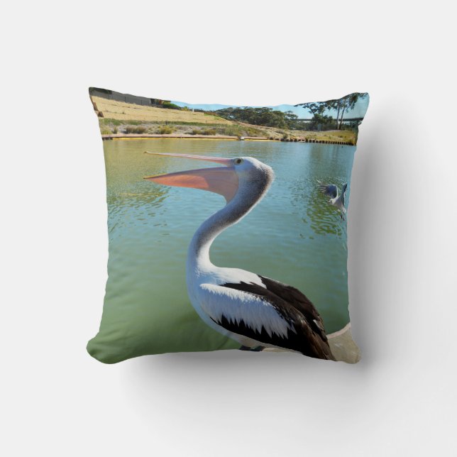 Sjunga mig A Sång Min pelikan, Cushion Kudde (Framsida)