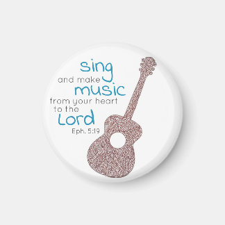 "Sjunga och musik..." Guitar Magnet