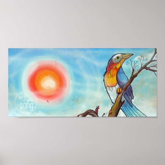 Sjunga Sång Poster (Framsidan)