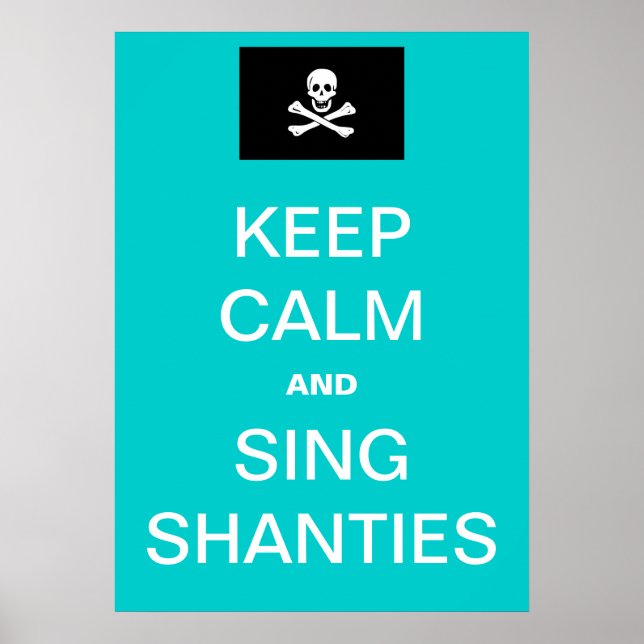 Sjunga Shanties! Poster (Framsidan)