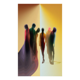 Sjunga skuggor: en själslig Firande Fototryck