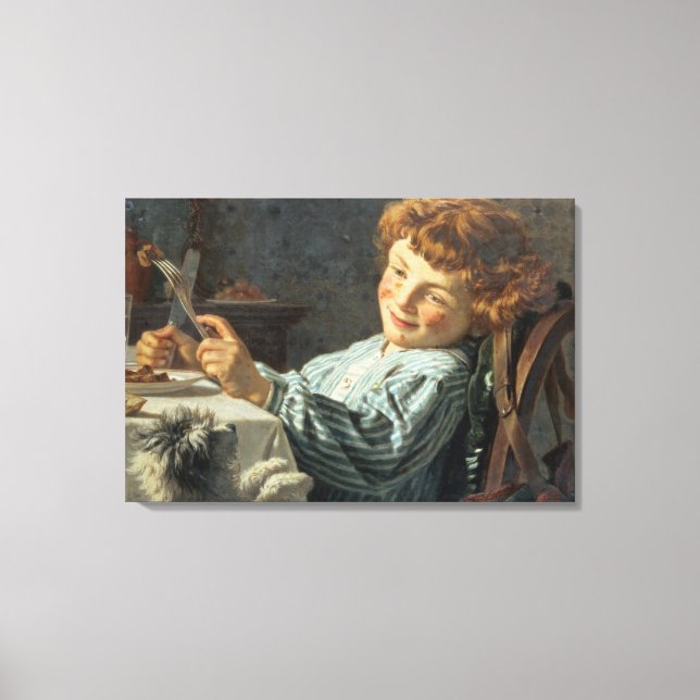 Sjunga till din leverantör canvastryck (Framsida)