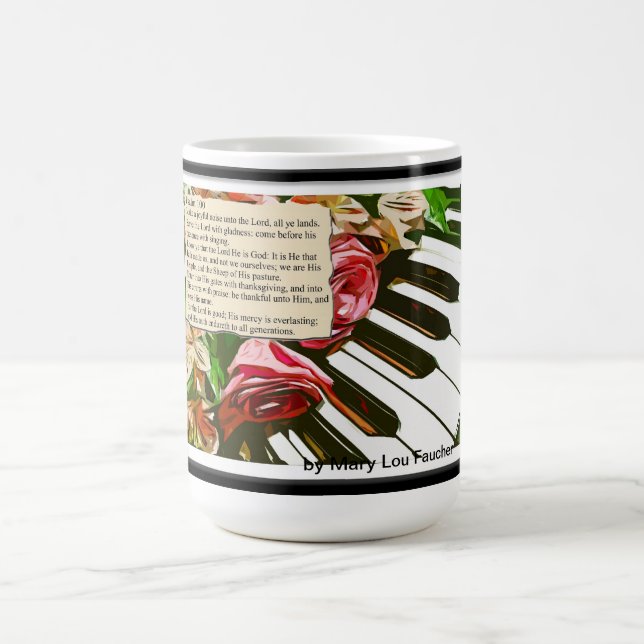 Sjunga till lorden kaffemugg (Center)