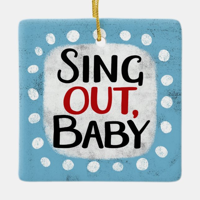 Sjunga ut, Baby Ornament (Framsida)
