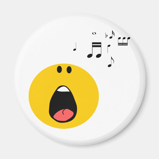 sjunga ut hans lilla hjärta magnet (Framsidan)