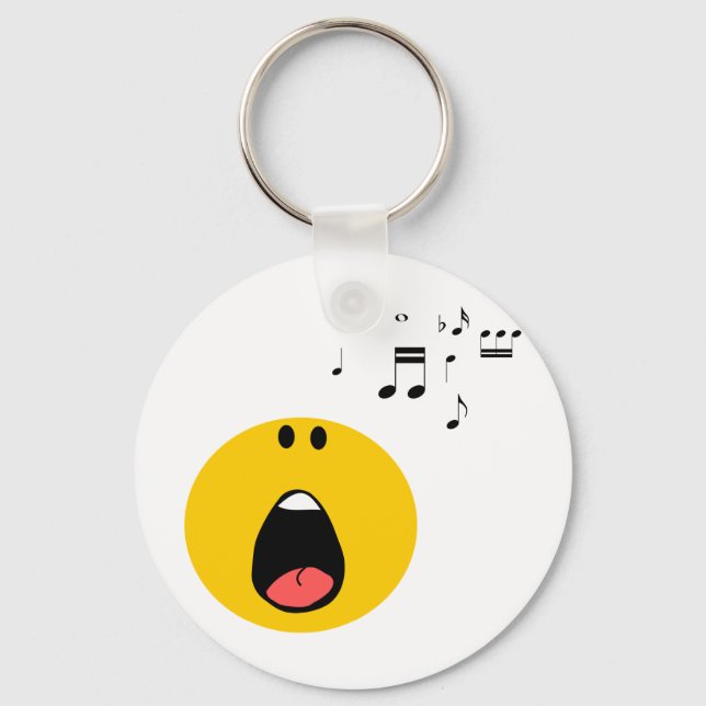 sjunga ut hans lilla hjärta nyckelring (Framsida)