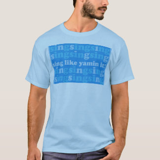 Sjunga ut tee shirt